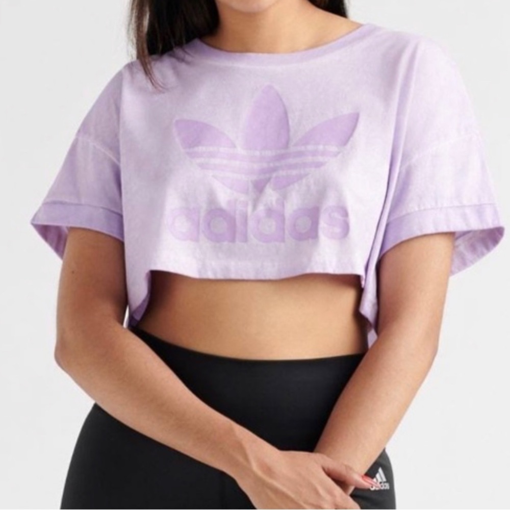 ADIDAS CROP TOP TEE